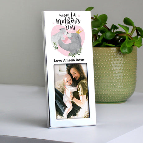 1st Mothers Day Mama Bear 2X3 Photo Frame - Gift Moments