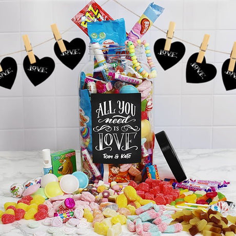 All You Need Is Love Retro Jar - Large - Gift Moments