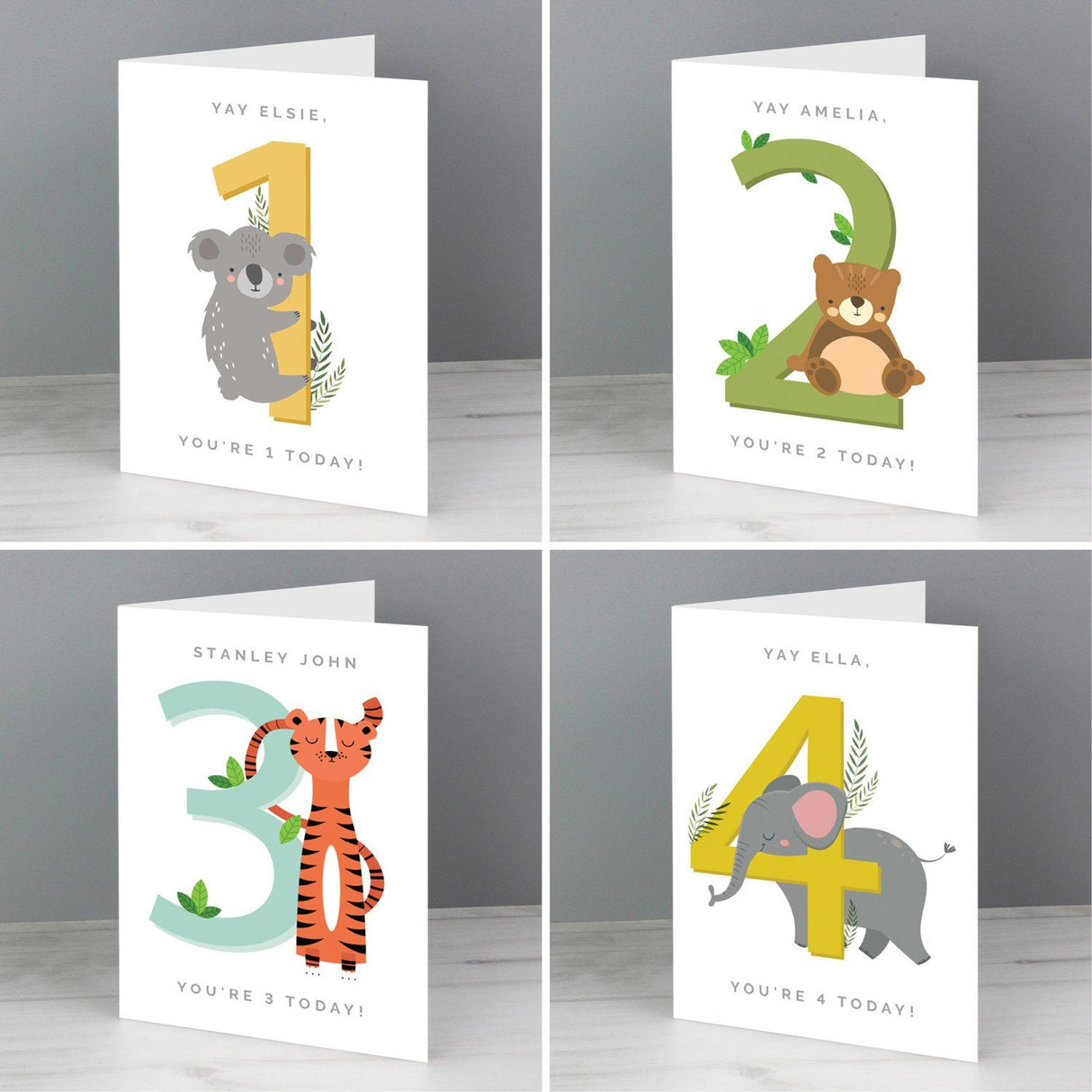Animal Birthday Card - Gift Moments