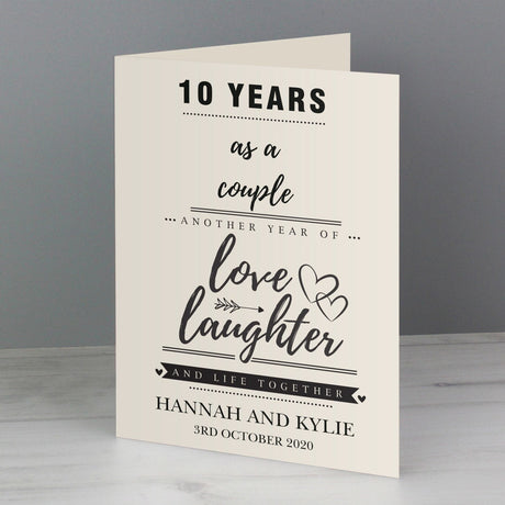 Anniversary Card - Gift Moments