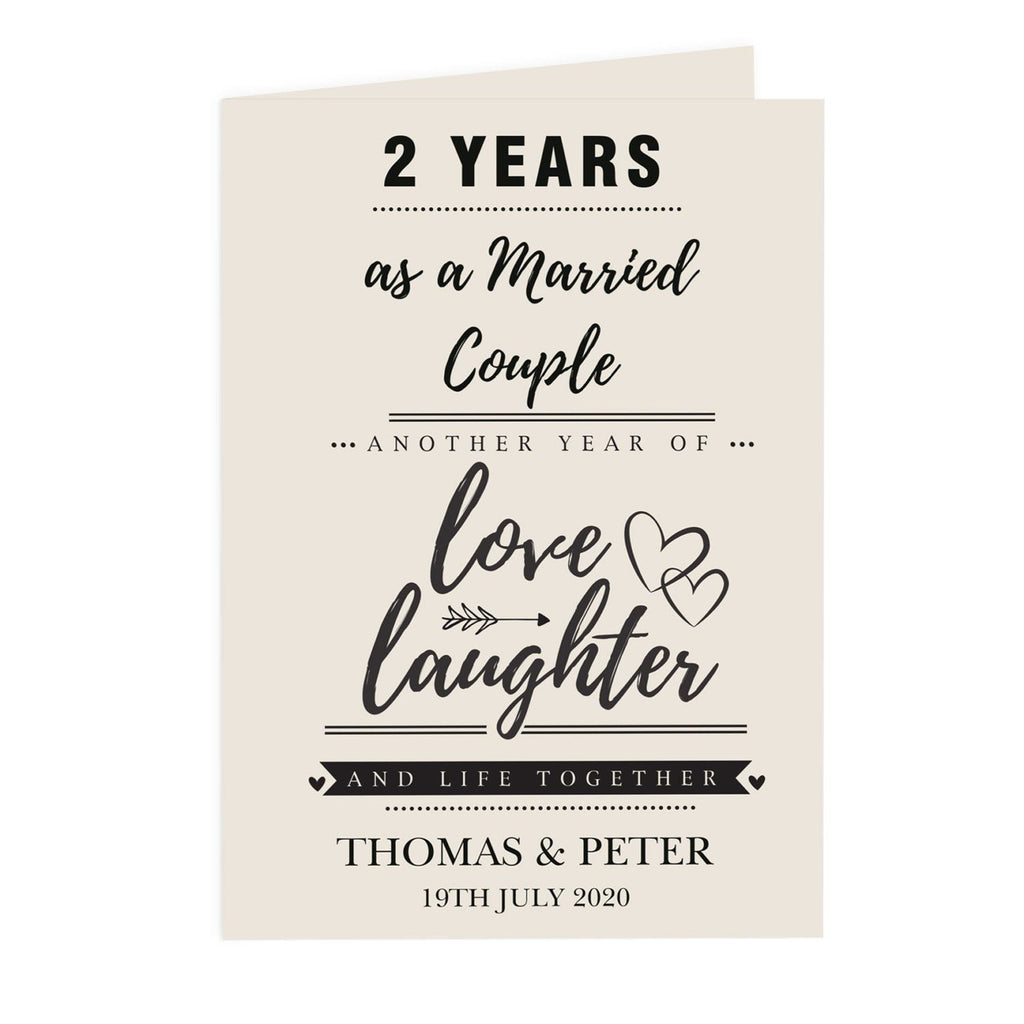 Personalised Anniversary Card - Shop Greeting Cards At Gift Moments - 4