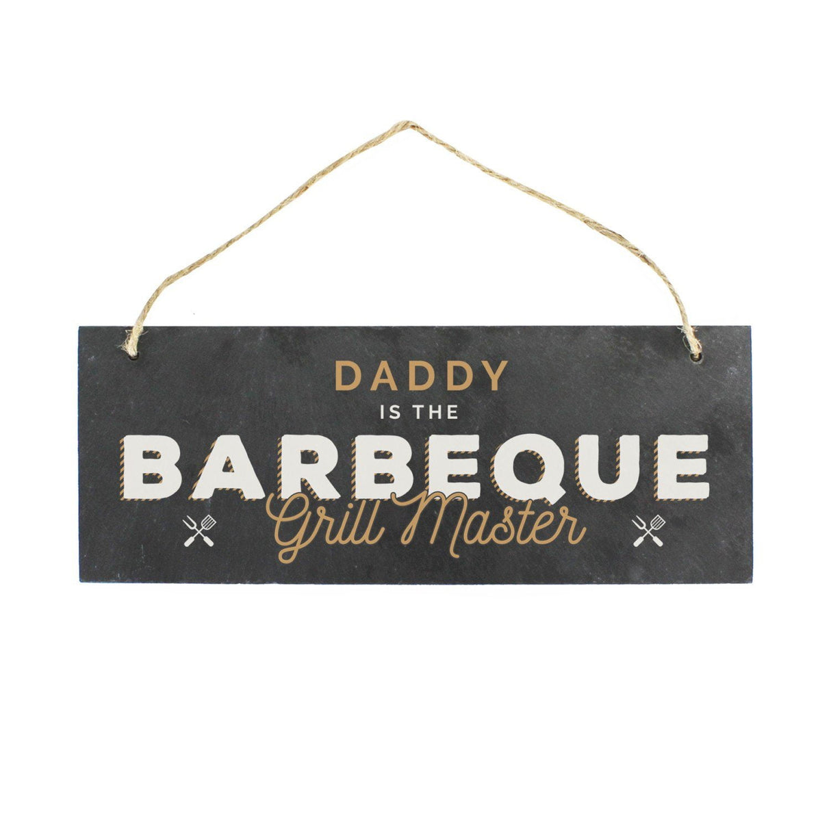 "Barbeque Grill Master" Hanging Slate - Gift Moments