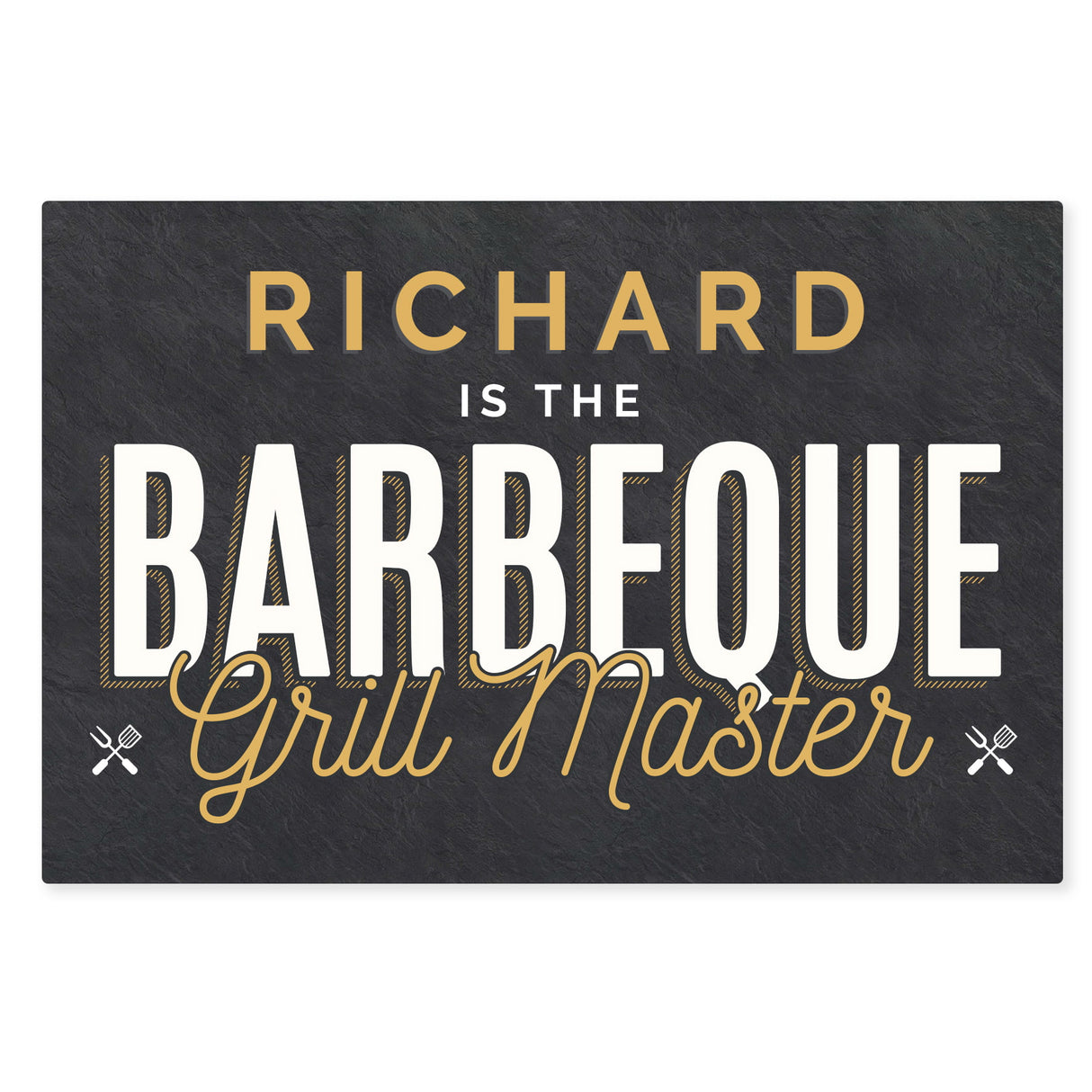 BBQ Grill Master Metal Sign - Gift Moments