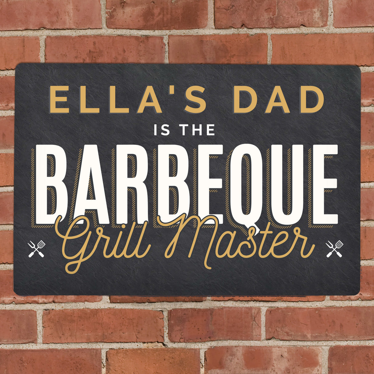 BBQ Grill Master Metal Sign - Gift Moments