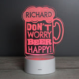 "Beer Happy" LED Colour Changing Light - Gift Moments