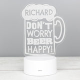 "Beer Happy" LED Colour Changing Light - Gift Moments
