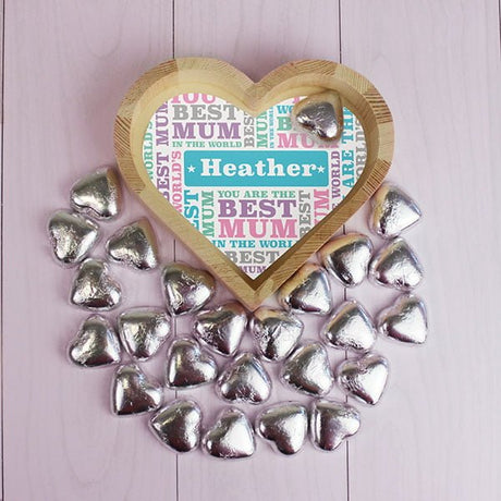 Best Mum - Chocolate Heart Tray - Small - Gift Moments