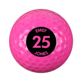 Big Age Pink Golf Ball - Gift Moments