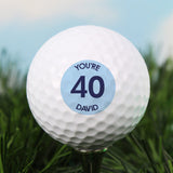 Blue Big Age Golf Ball - Gift Moments