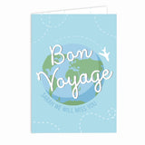 Personalised Bon Voyage Card: 3 - Greeting Cards By Gift Moments