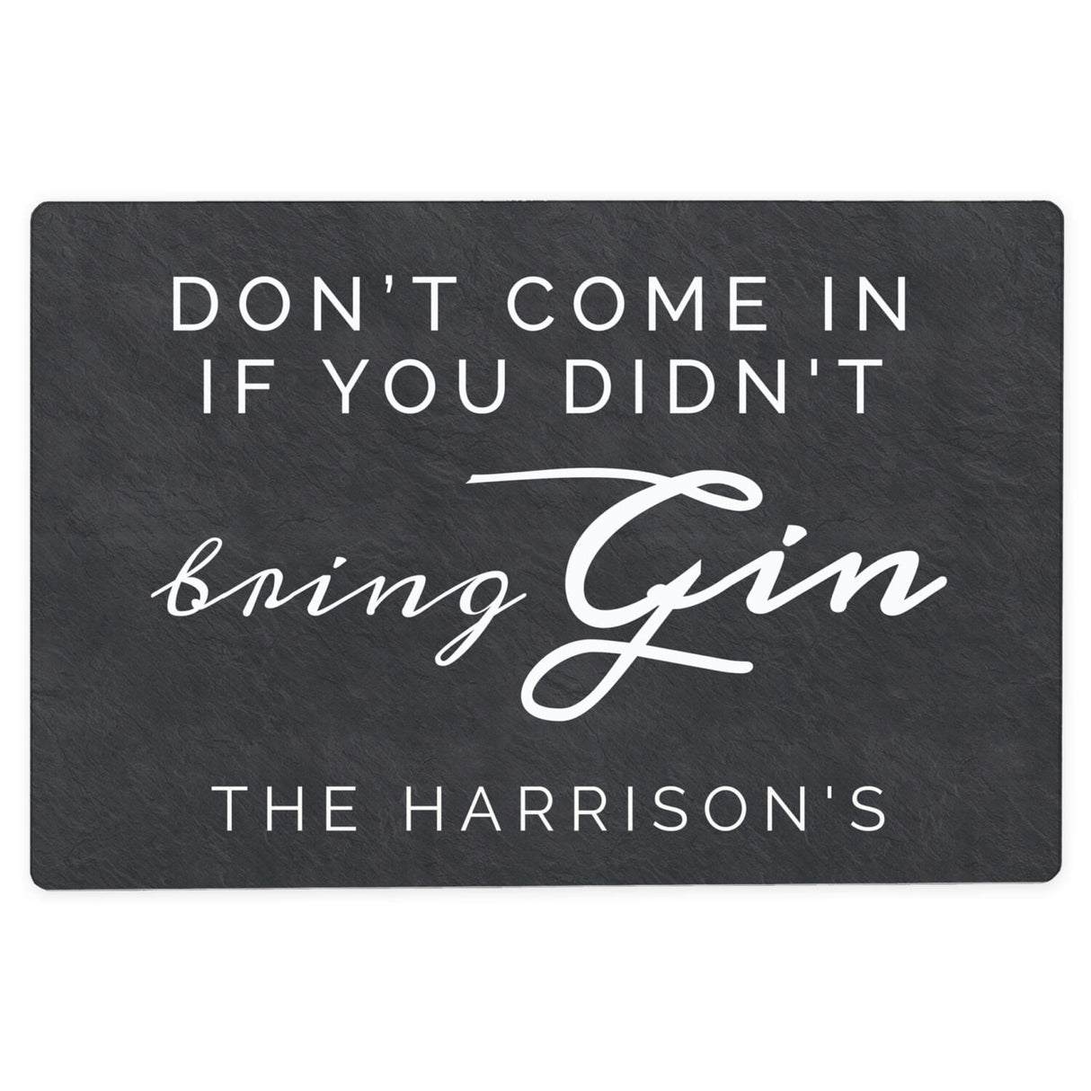 Bring Gin Metal Sign - Gift Moments