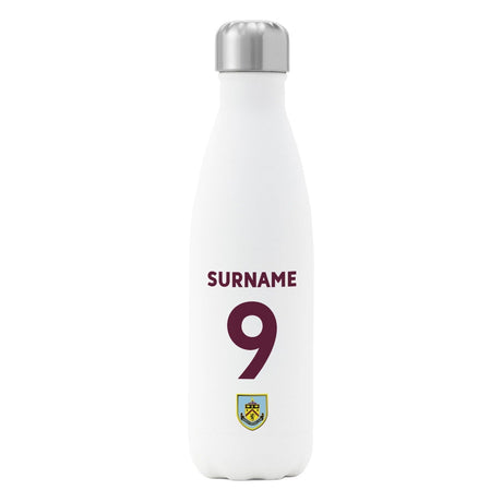 Burnley FC Back of Shirt Insulated Water Bottle - CFG