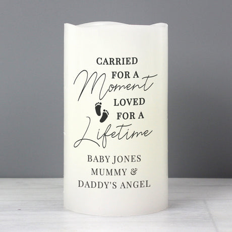 Carried For A Moment Led Candle - Gift Moments