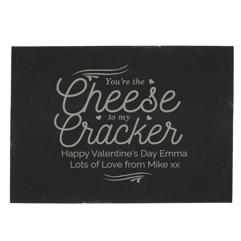 Cheese To My Cracker Slate Cheese Board - Gift Moments