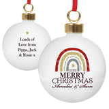 Christmas Free Text Bauble - Gift Moments