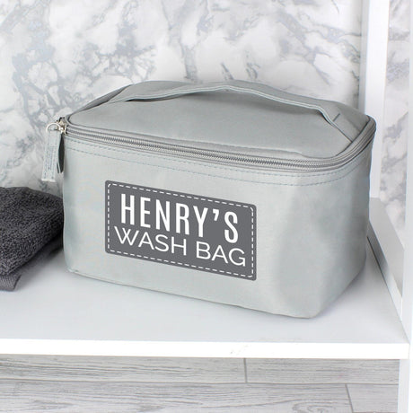 Classic Grey Vanity Wash Bag - Gift Moments
