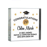 Congratulations Graduation Crystal Token - Gift Moments