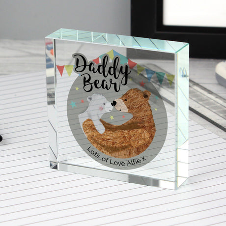 Daddy Bear Crystal Token - Gift Moments