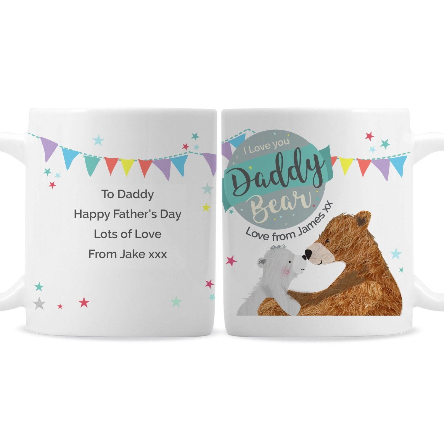 Personalised Daddy Bear Mug: 5 - Mugs By Gift Moments