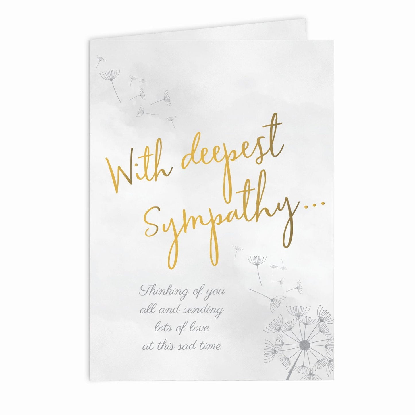 Personalised Deepest Sympathy Card: 3 - Greeting Cards By Gift Moments