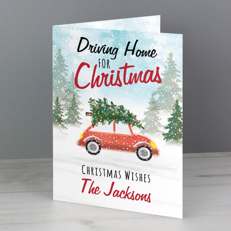 Driving Home For Christmas'' Card - Gift Moments