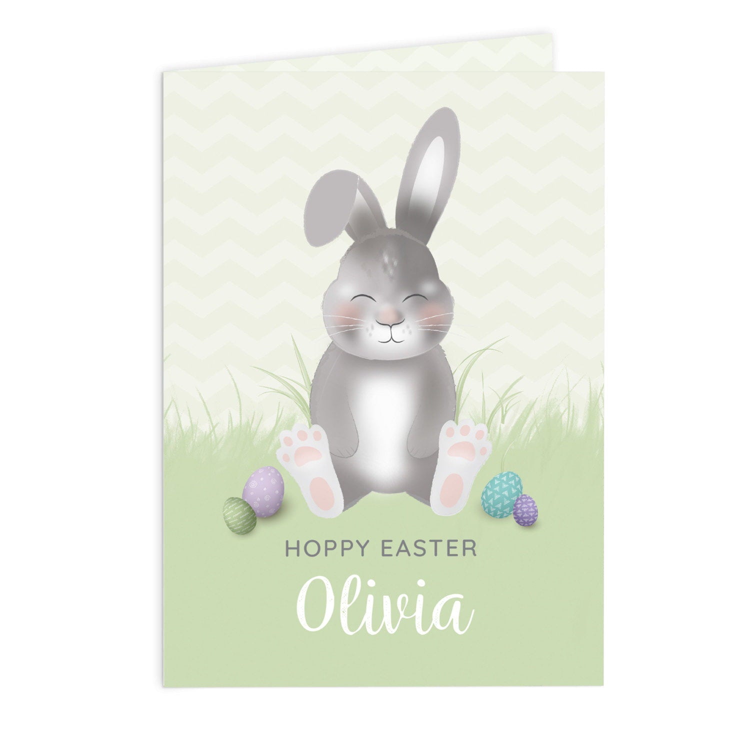 Personalised Easter Bunny Card: 3 - Greeting Cards By Gift Moments