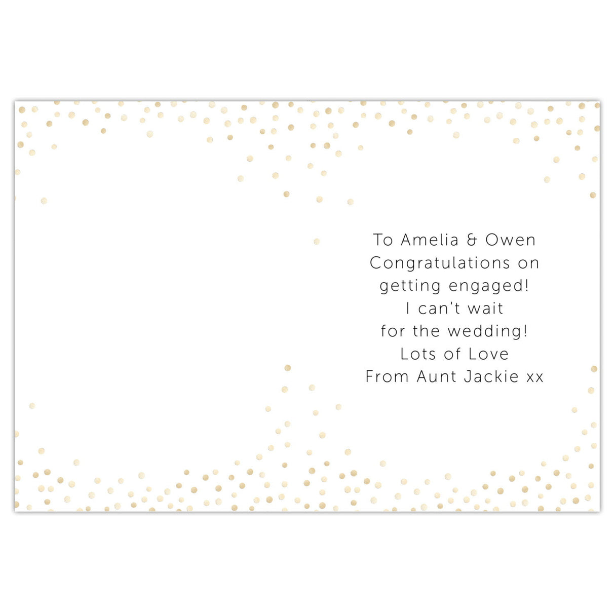 Engagement Card - Gift Moments