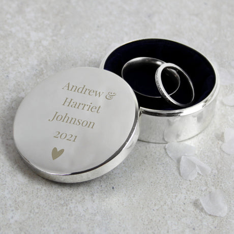 Engraved Ring Box - Gift Moments