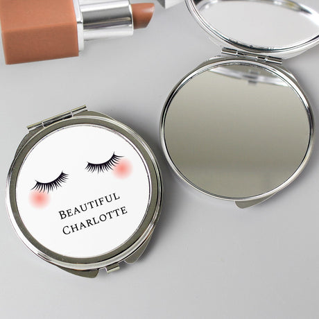 Eyelashes Compact Mirror - Gift Moments