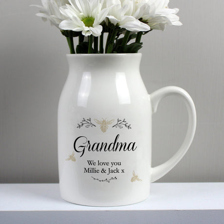 Floral Bee Flower Jug - Gift Moments