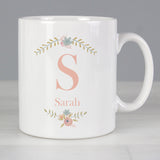 Personalised Floral Bouquet Mug: 2 - Mugs By Gift Moments