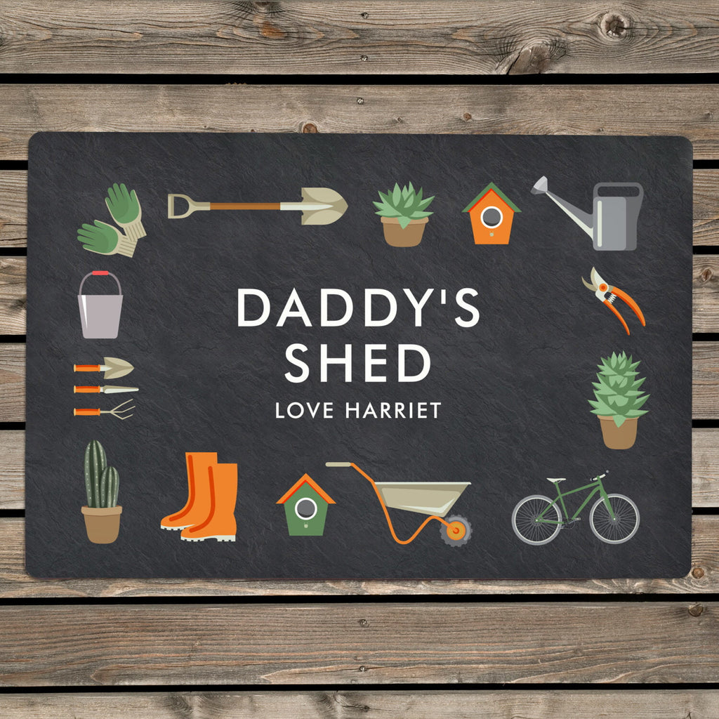 Personalised Gardening Metal Sign - Shop Signs & Plaques At Gift Moments - 1