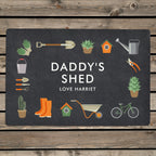 Personalised Gardening Metal Sign - Shop Signs & Plaques At Gift Moments - 1