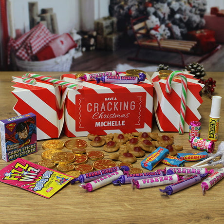 Giant Christmas Sweet Cracker - Gift Moments