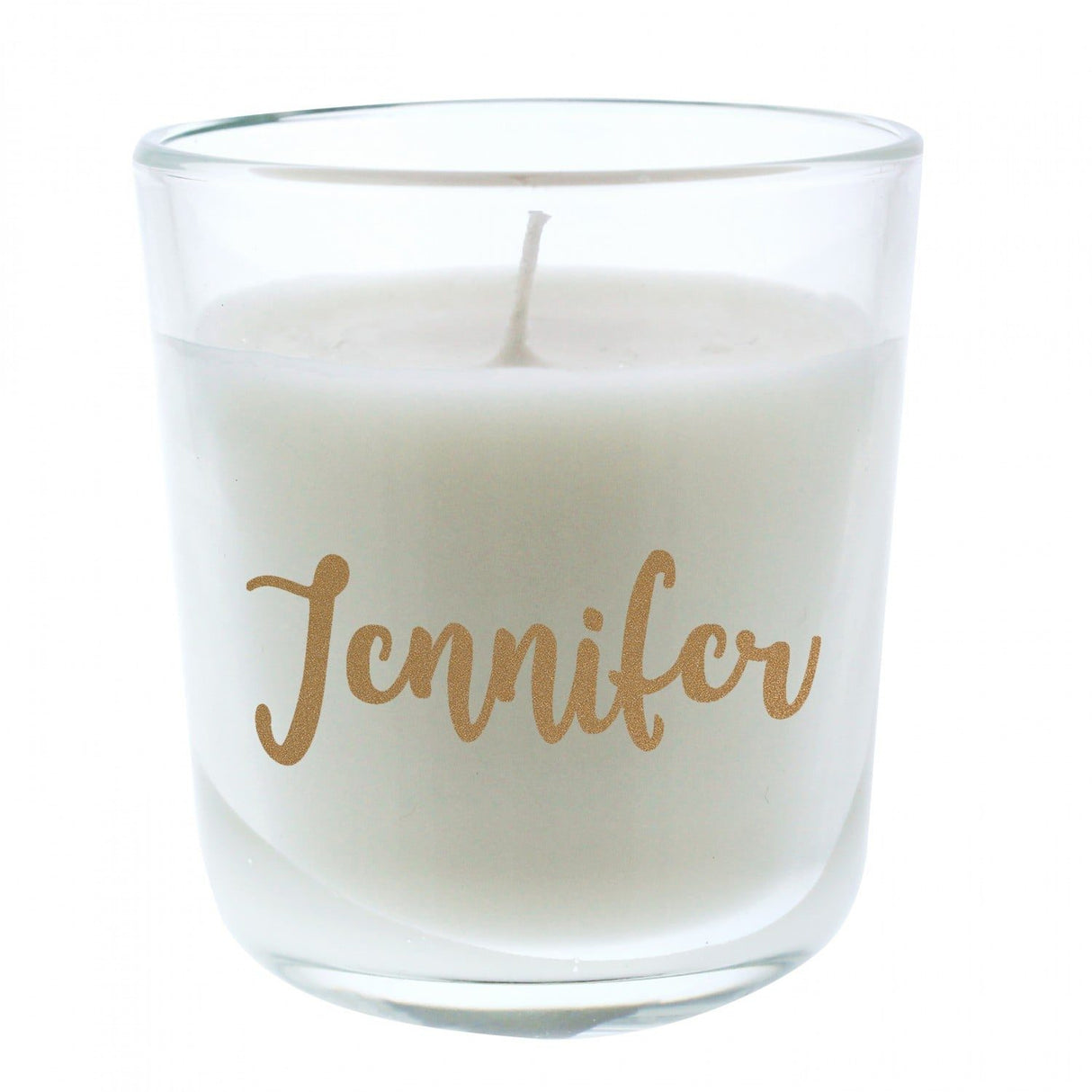 Gold Name Scented Jar Candle - Gift Moments