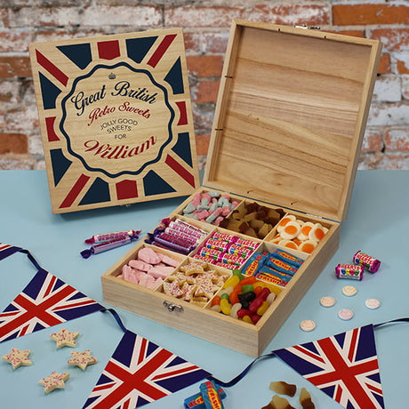 Great British Retro Sweets Box - Gift Moments
