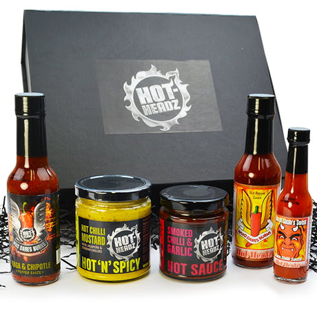 Hot Headz Hot Sauce Gift Box - Gift Moments