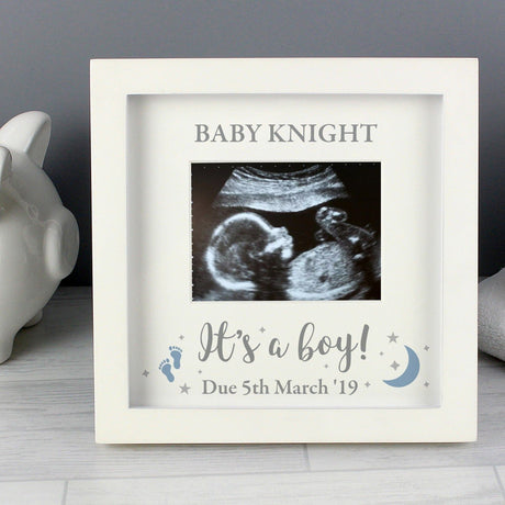 It's A Boy' Baby Scan Frame - Gift Moments