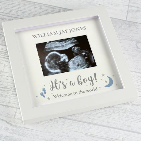 It's A Boy' Baby Scan Frame - Gift Moments