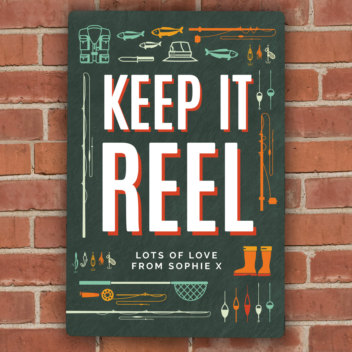 Keep It Reel Metal Sign - Gift Moments
