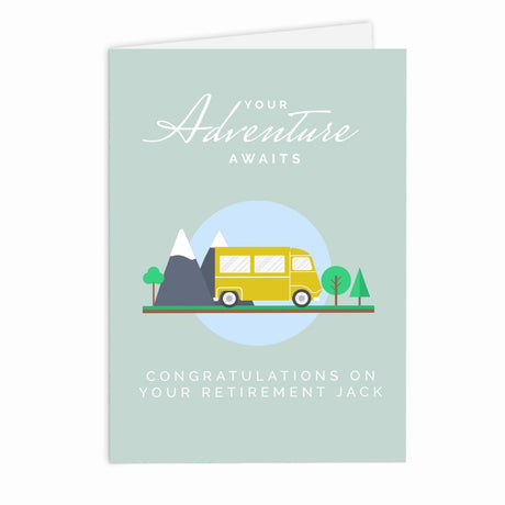 Personalised Leaving Retirement Adventure Card: 3 - Greeting Cards By Gift Moments