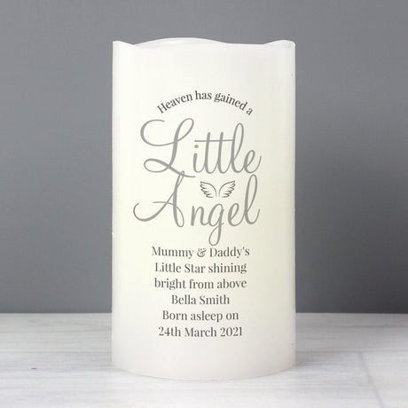 Little Angel Memorial LED Candle - Gift Moments
