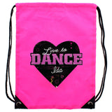 Live to Dance' Pink Kit Bag - Gift Moments