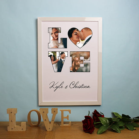 LOVE' Photo Gift -  Framed Print - Gift Moments
