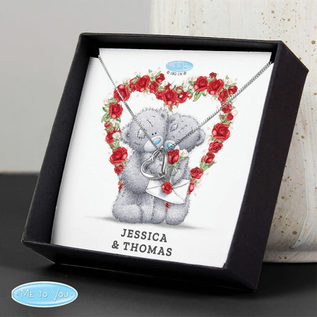 Me to You Valentine Sentiment Heart Necklace and Box - Gift Moments