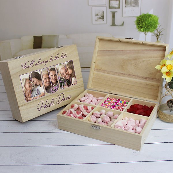 MUM Photo Gift - 6 Compartment Sweet Box - Gift Moments