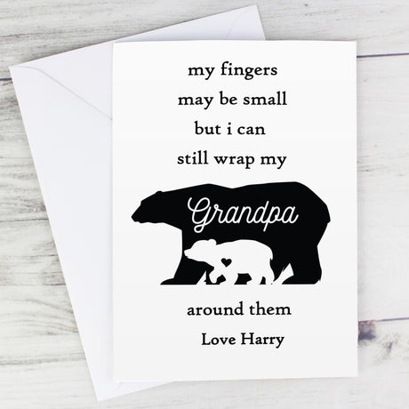 My Fingers May Be Small Card - Gift Moments