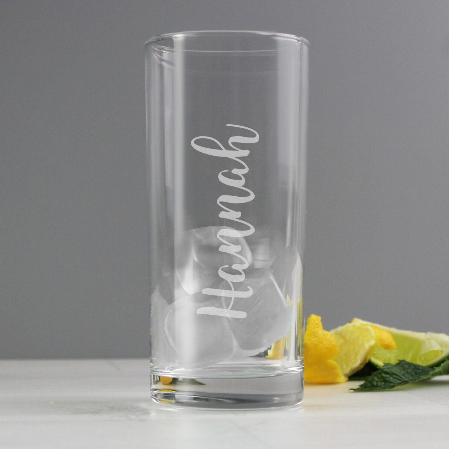 Personalised Name Only Engraved Hi Ball Glass: 1 - Highball Glasses By Gift Moments