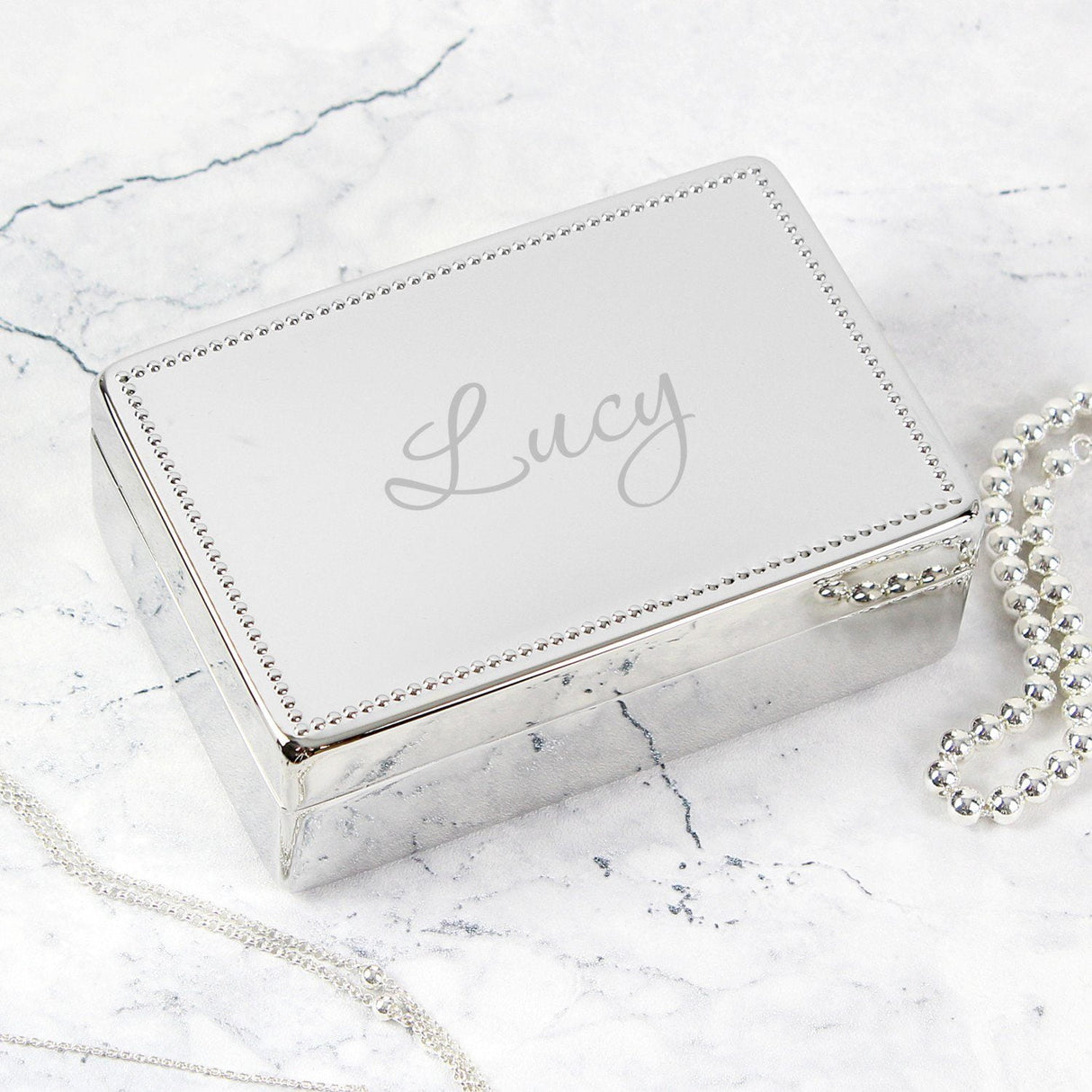 Name Rectangular Jewellery Box - Gift Moments