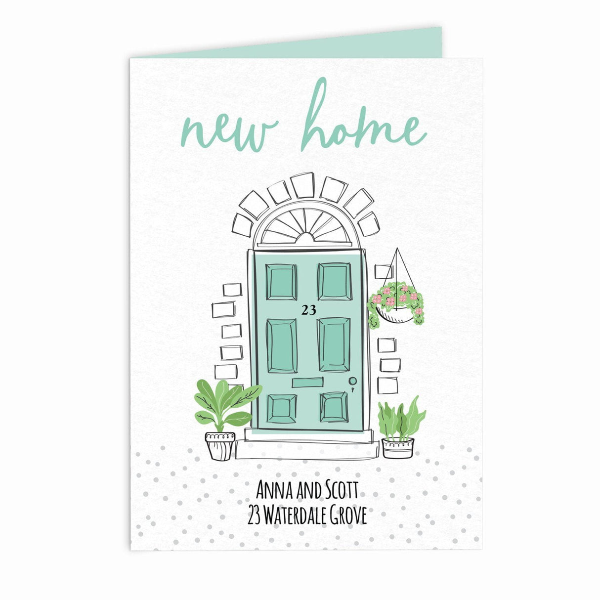 Personalised New Home Card: 3 - Greeting Cards By Gift Moments
